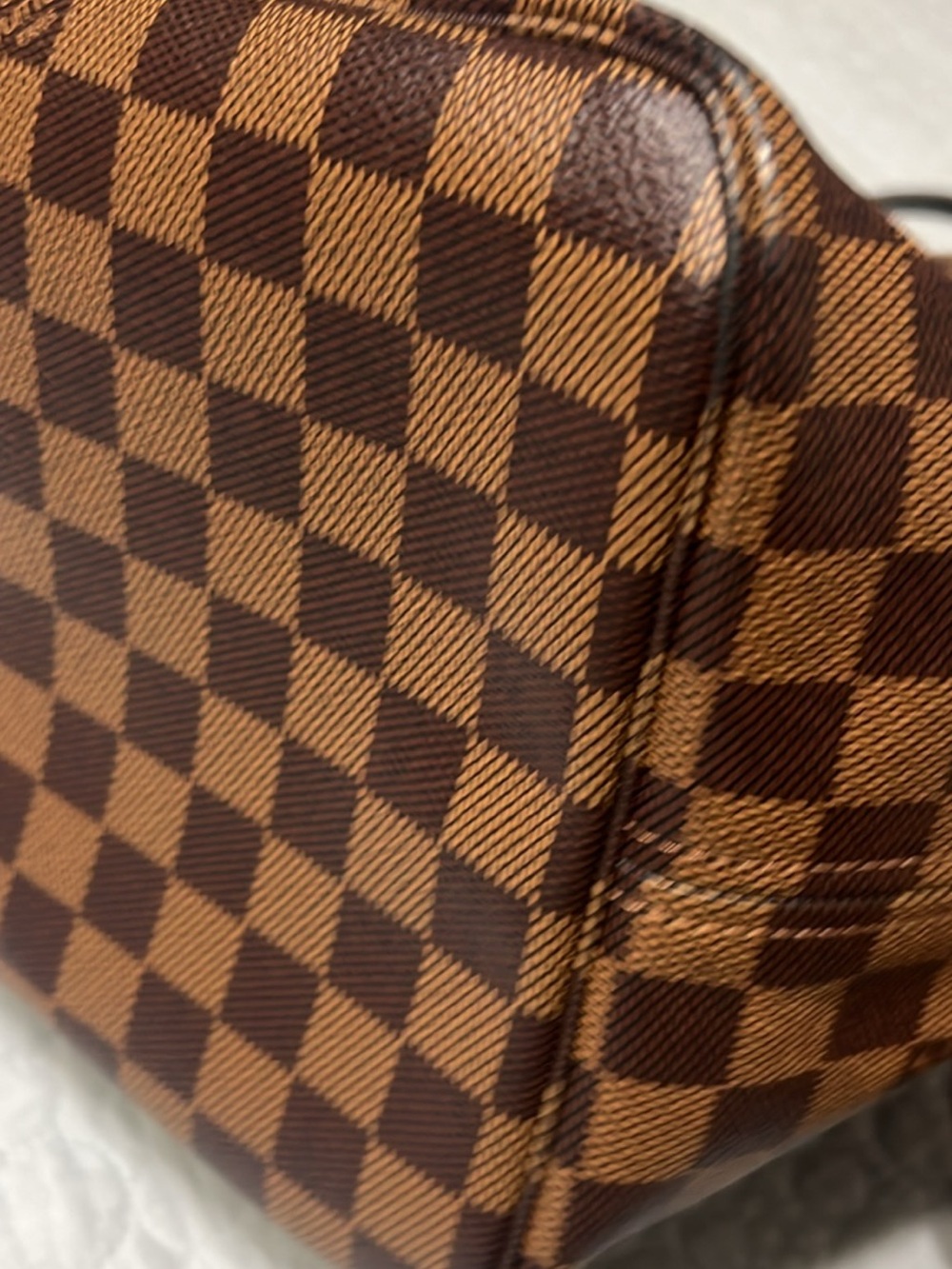 Extra Large Louis Vuitton Neverfull MM Damier Ebene - Picture 5 of 6